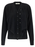 Lemaire Black Wool Cardigan