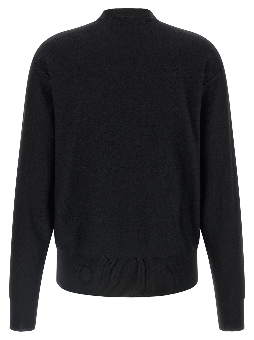 Lemaire Black Wool Cardigan