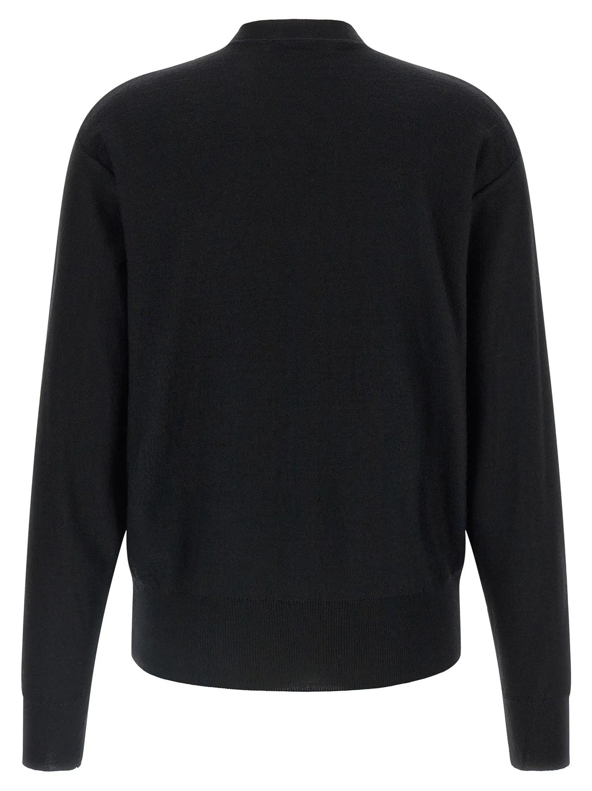 Lemaire Black Wool Cardigan
