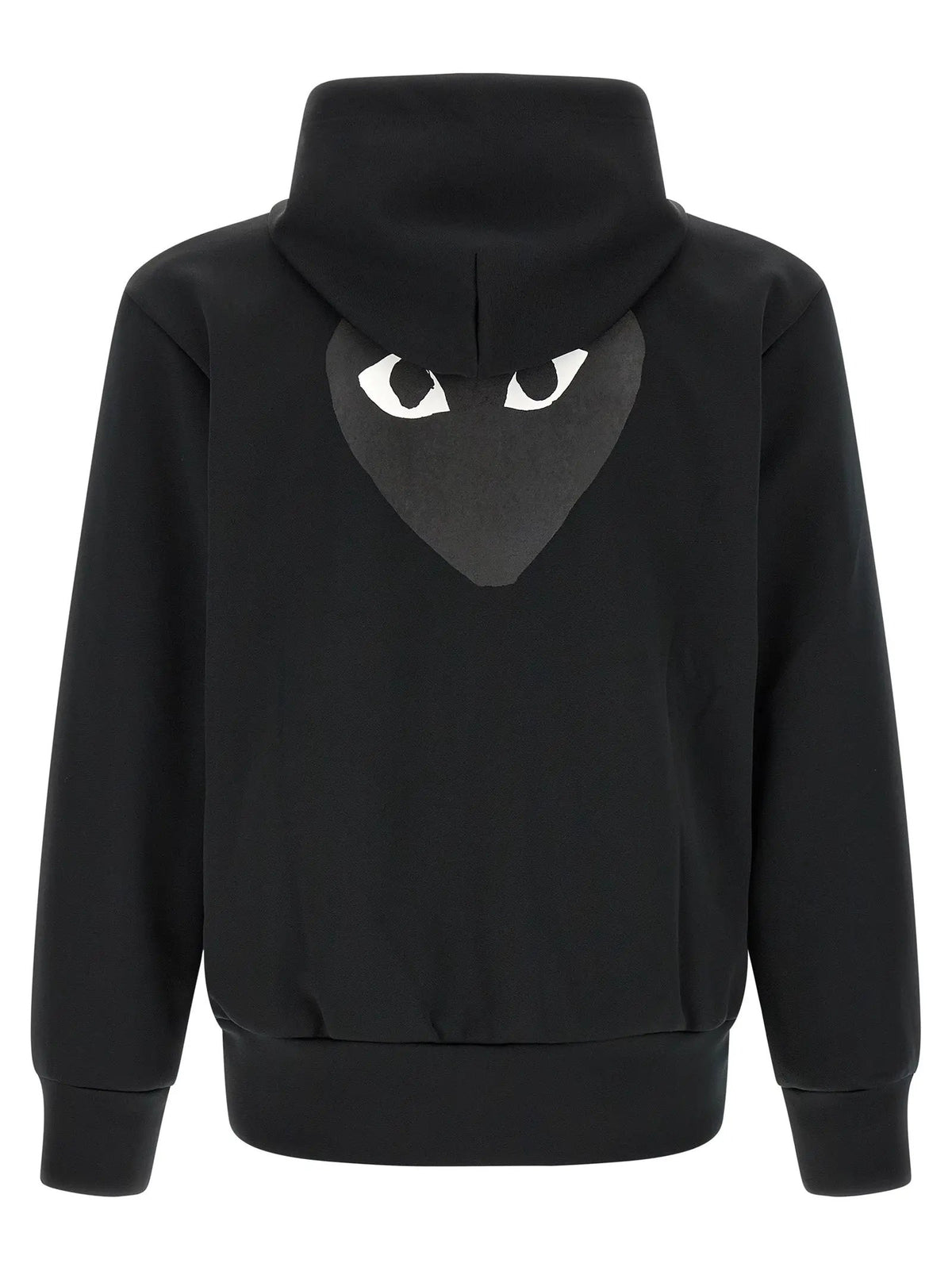 Comme Des Garçons Play Comme Des Garçons Play Black Polyester Cardigan