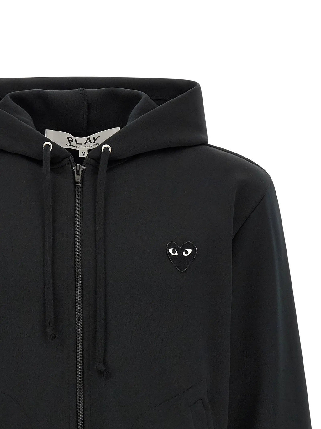 Comme Des Garçons Play Comme Des Garçons Play Black Polyester Cardigan