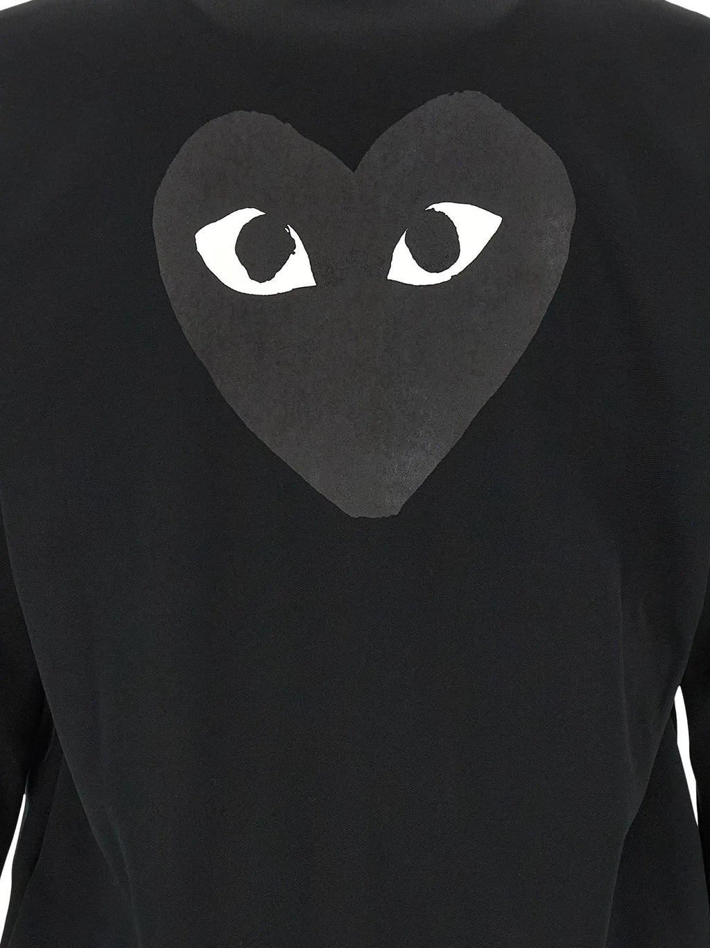 Comme Des Garçons Play Comme Des Garçons Play Black Polyester Cardigan