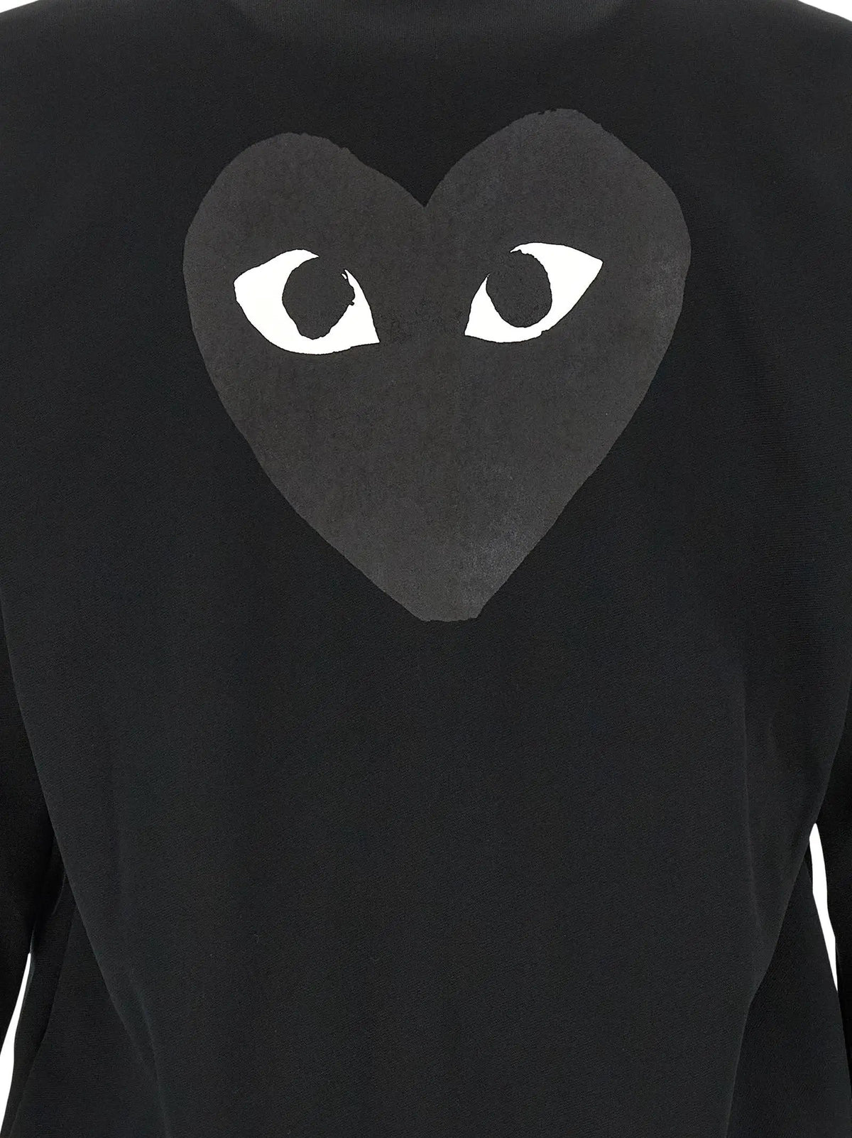 Comme Des Garçons Play Comme Des Garçons Play Black Polyester Cardigan