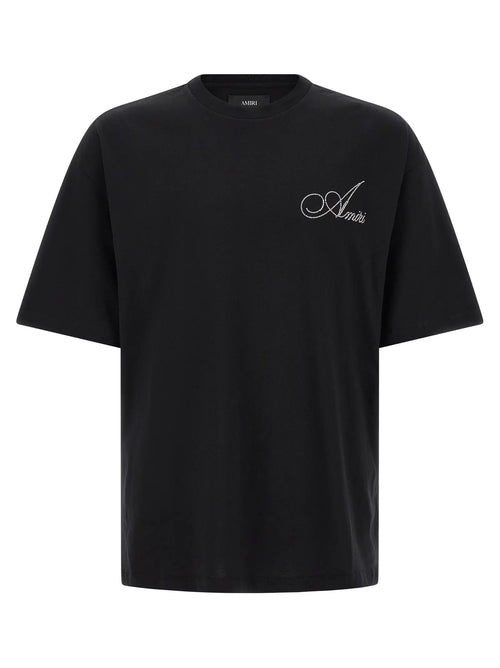 Amiri Amiri Black Cotton T-Shirt