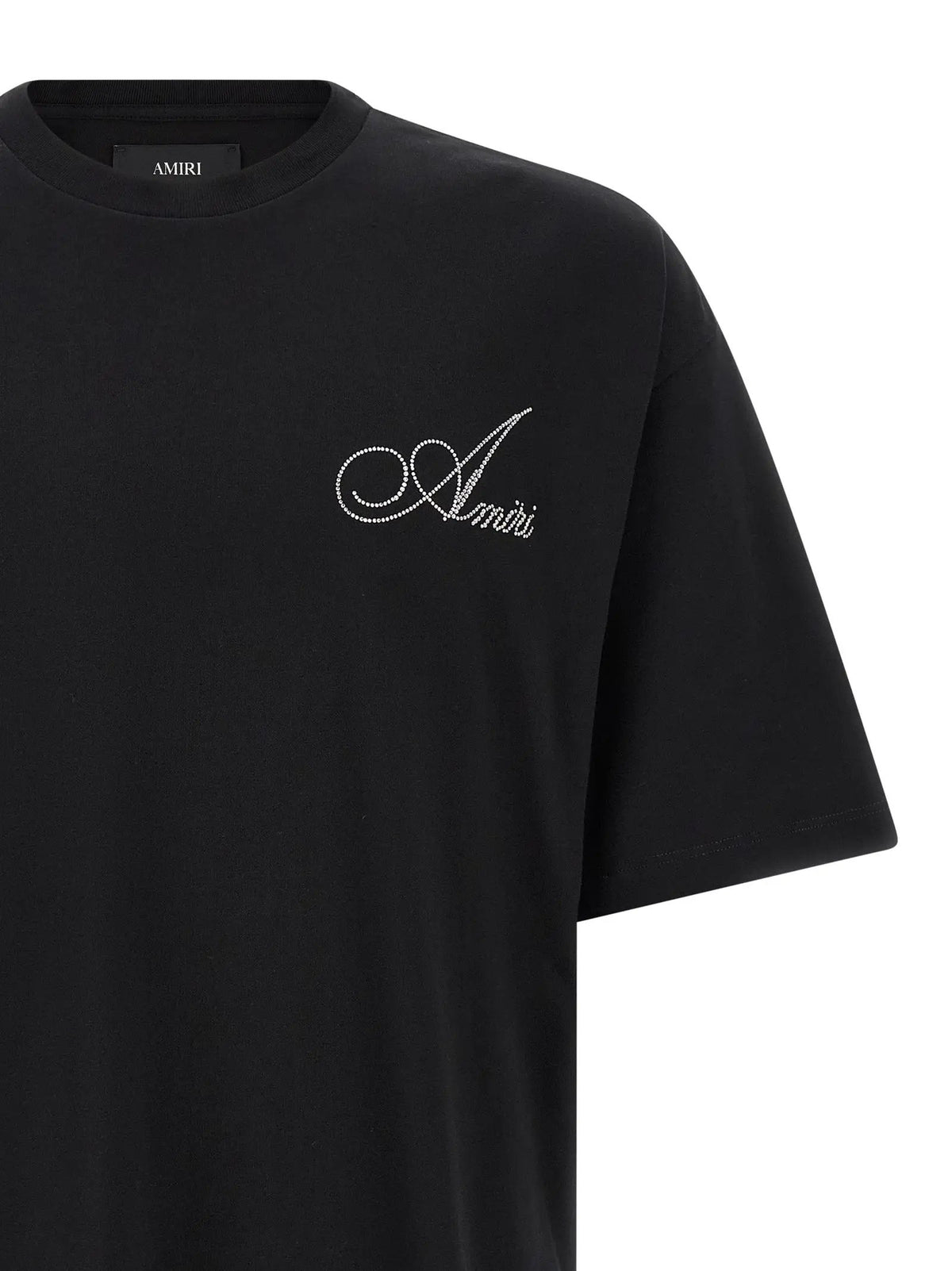 Amiri Amiri Black Cotton T-Shirt