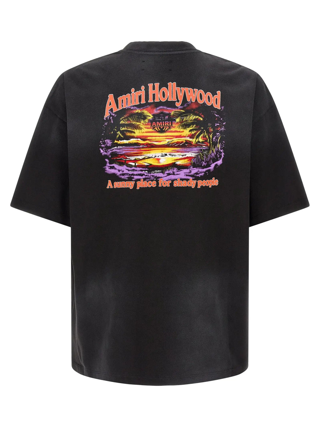 Amiri Amiri Black Cotton T-Shirt