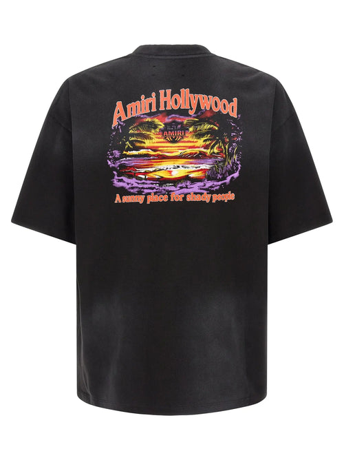 Amiri Amiri Black Cotton T-Shirt