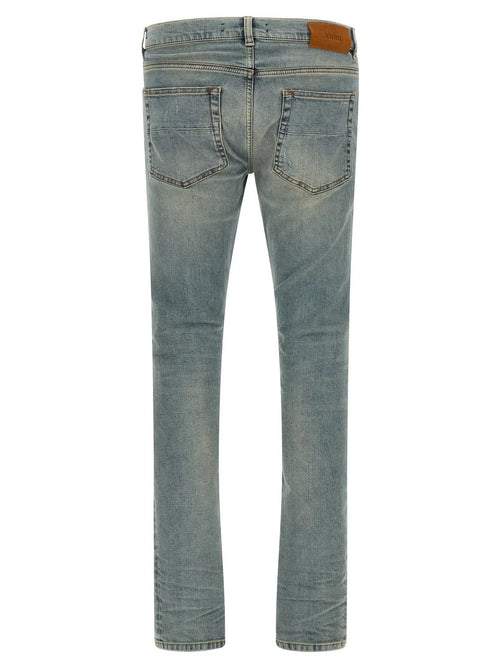 Amiri Amiri Blue Cotton Skinny Jeans