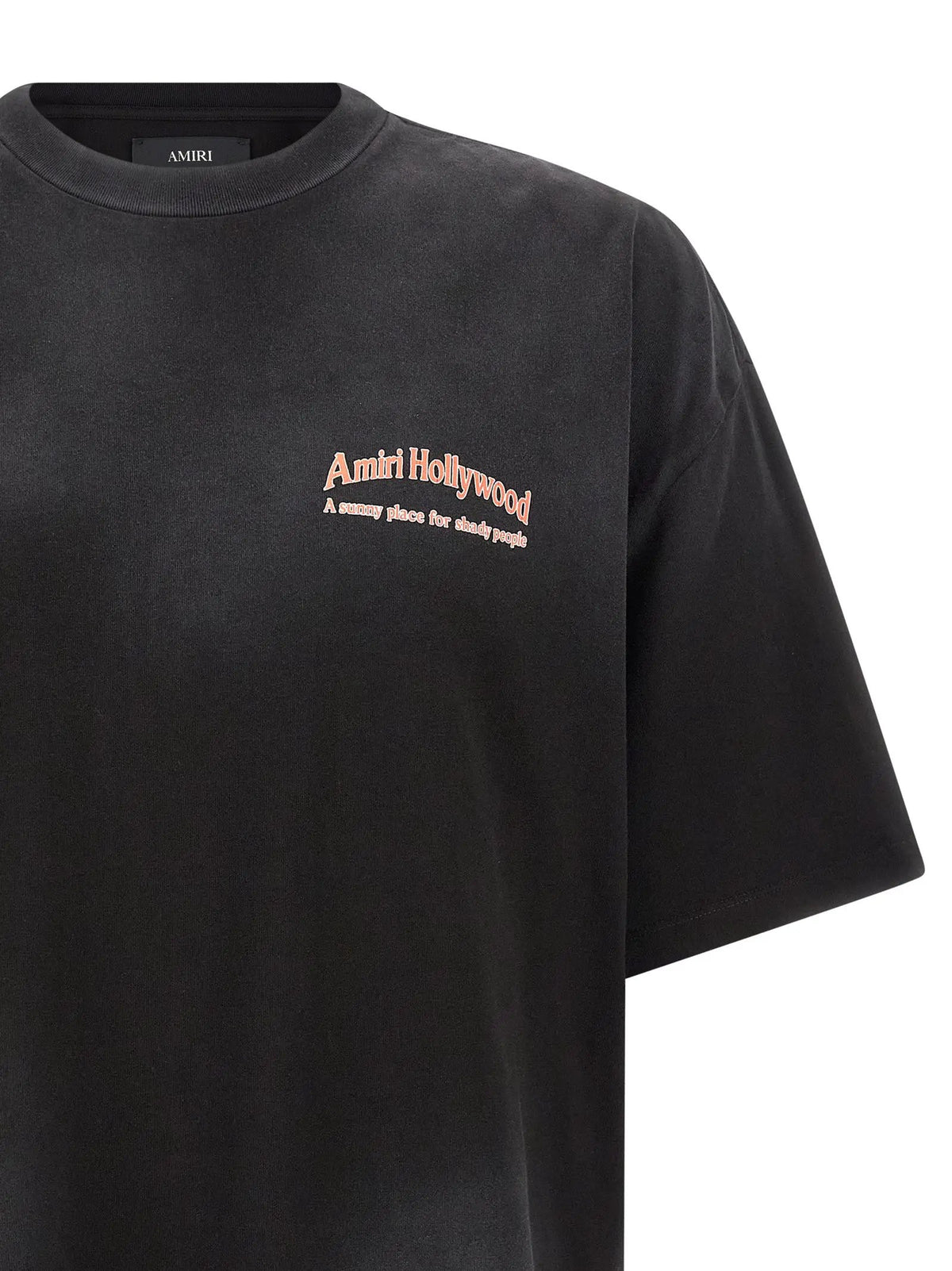 Amiri Amiri Black Cotton T-Shirt