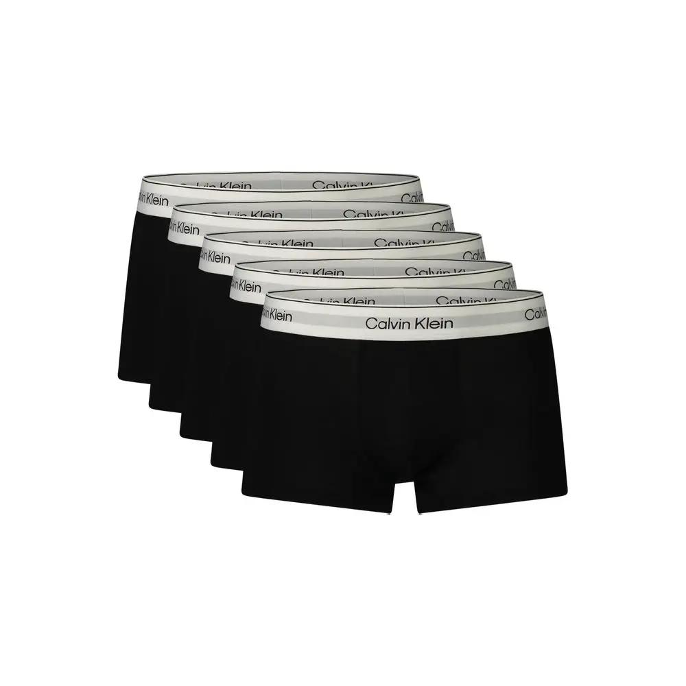 Sous-vêtements Calvin Klein en coton noir pour homme
