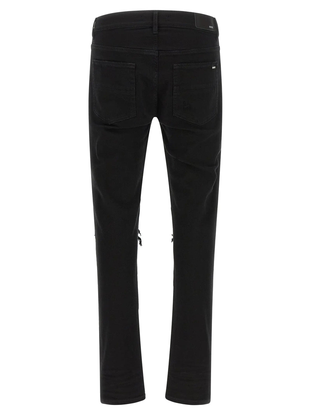 Amiri Black Cotton Slim Fit Jeans