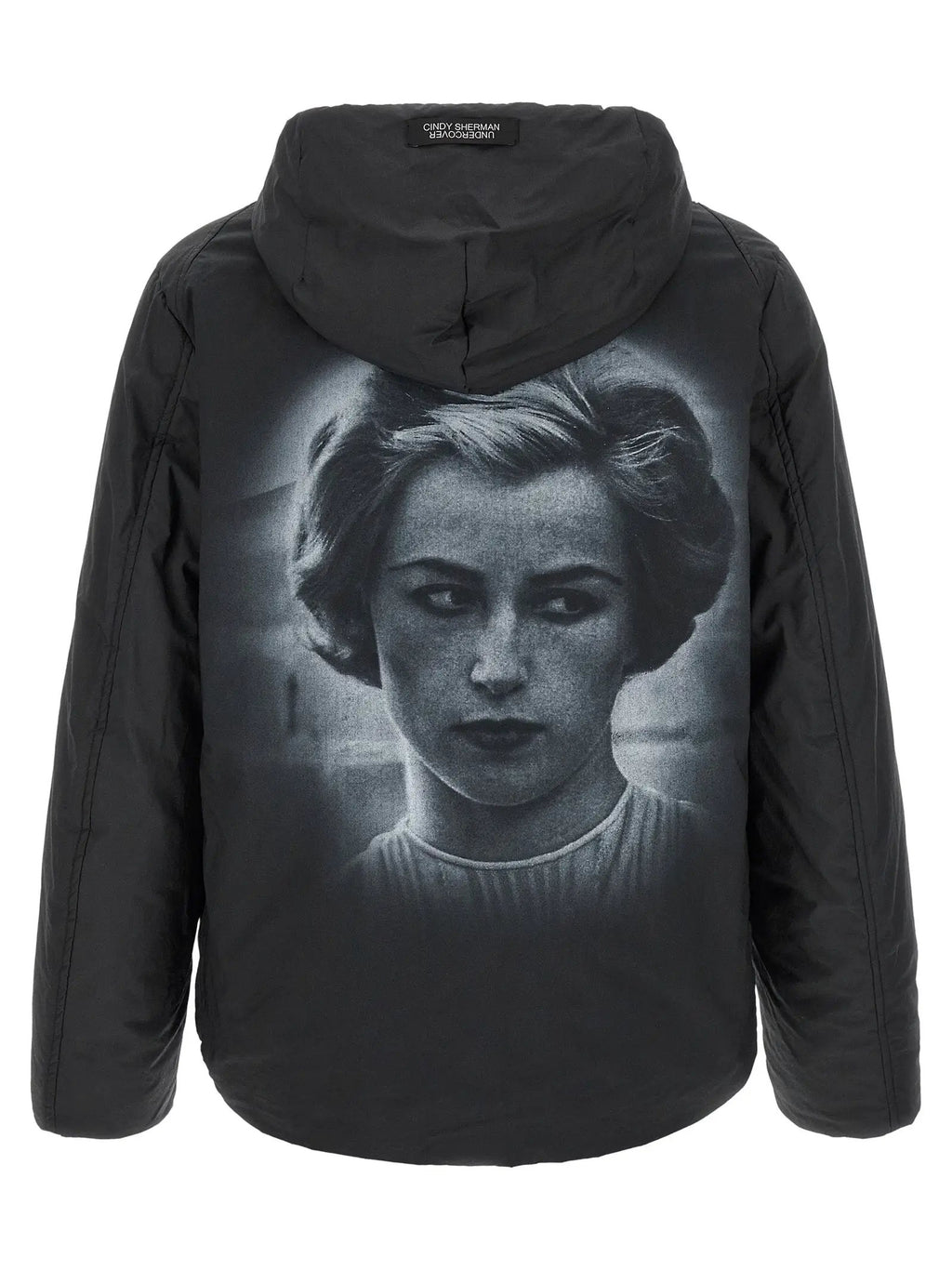 Undercover Black Cotton Full-Length Jacket
