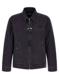 Undercover Blue Cotton Full-Length Jacket