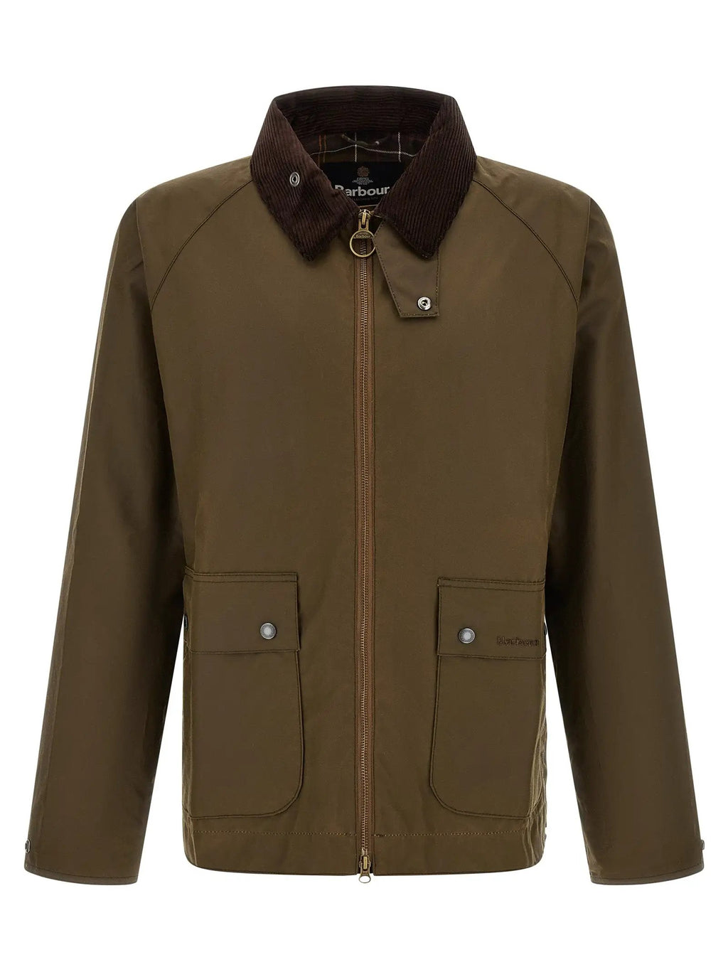 Barbour Brown Cotton Full-Length Jacket