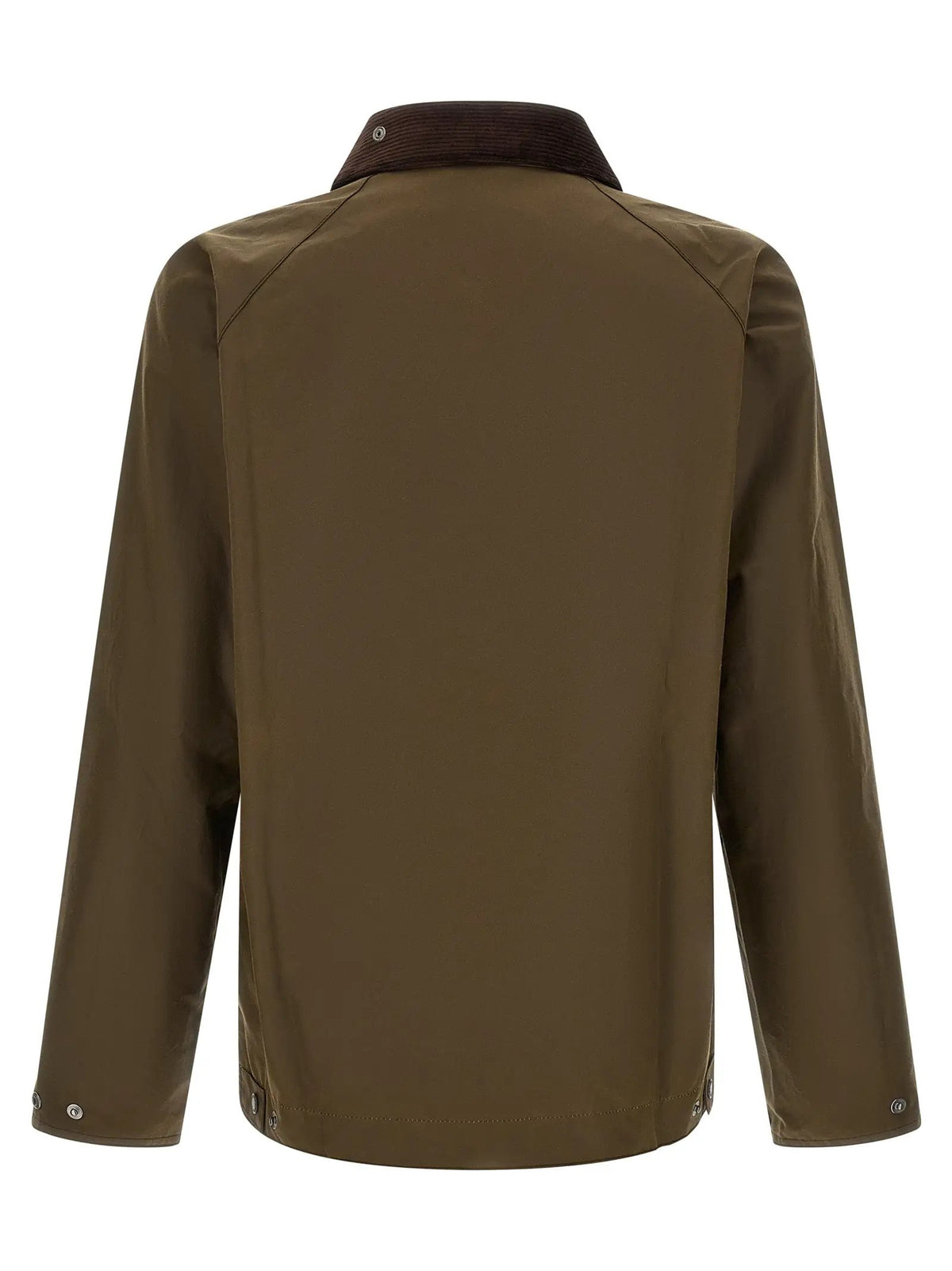 Barbour Brown Cotton Full-Length Jacket