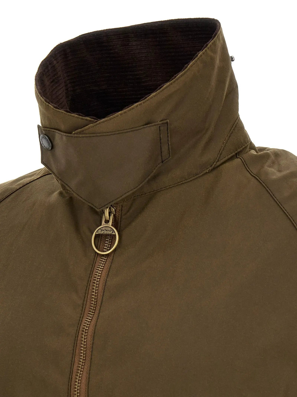 Barbour Brown Cotton Full-Length Jacket
