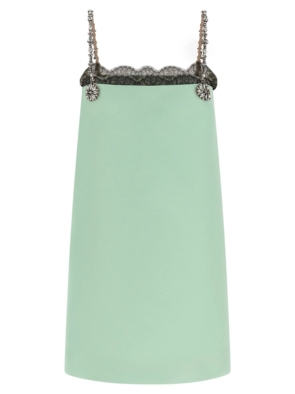 Valentino Garavani Valentino Garavani Bicolor Virgin Wool Short Dress