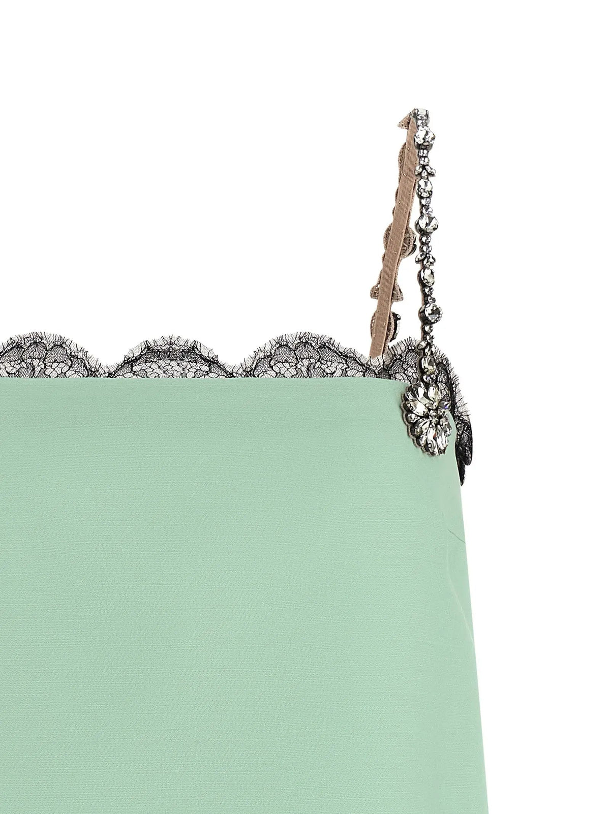 Valentino Garavani Valentino Garavani Bicolor Virgin Wool Short Dress