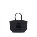 Isabel Marant Black Cotton Shoulder Bag