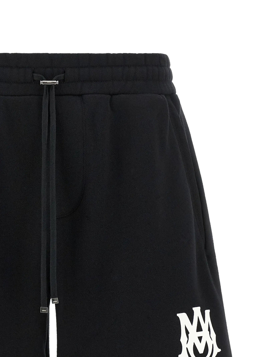 Amiri Black Cotton Bermuda Shorts