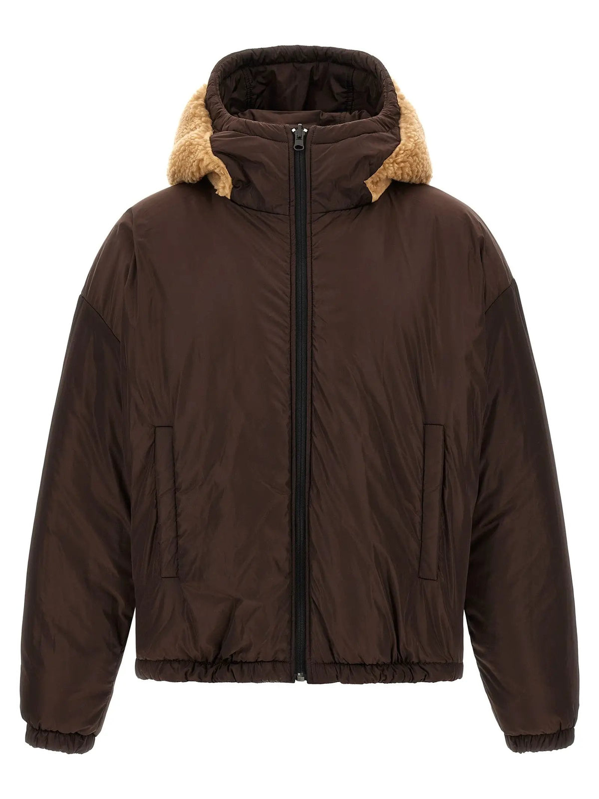 Dsquared² Brown Polyester Bomber
