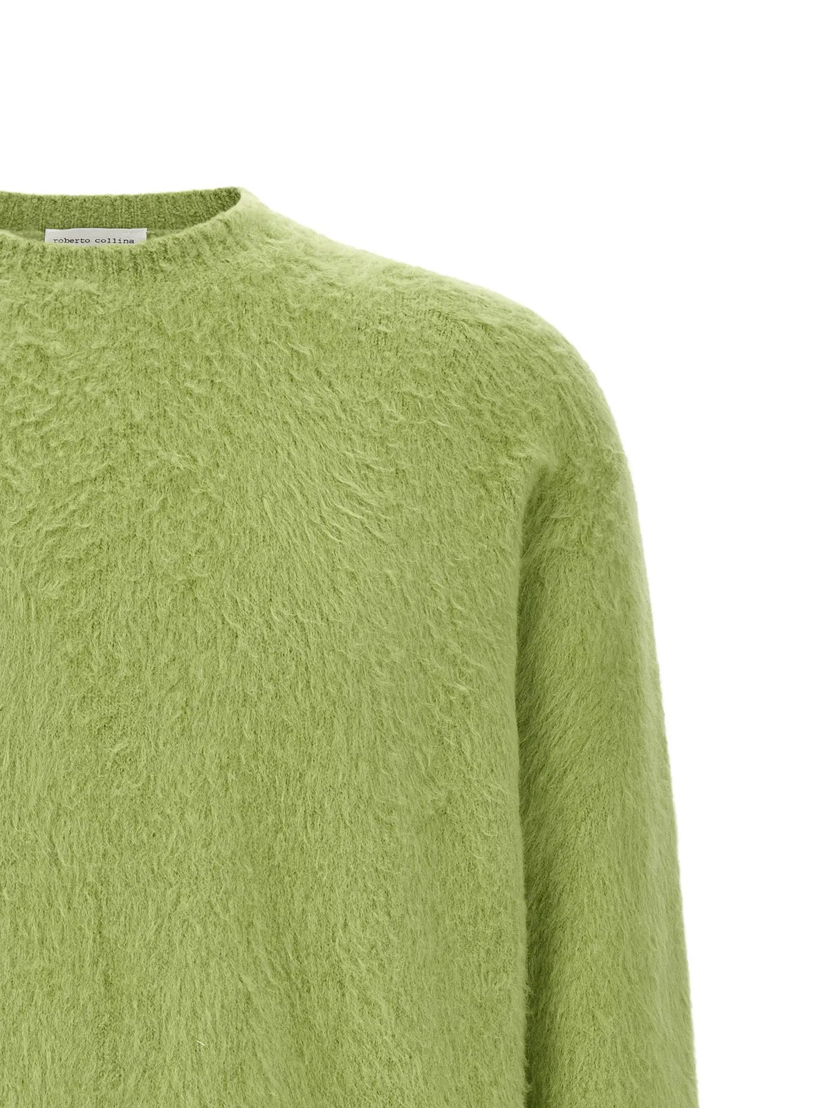 Roberto Collina Bicolor Cotton Cardigan