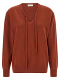 Dries Van Noten Red Cashmere Cardigan