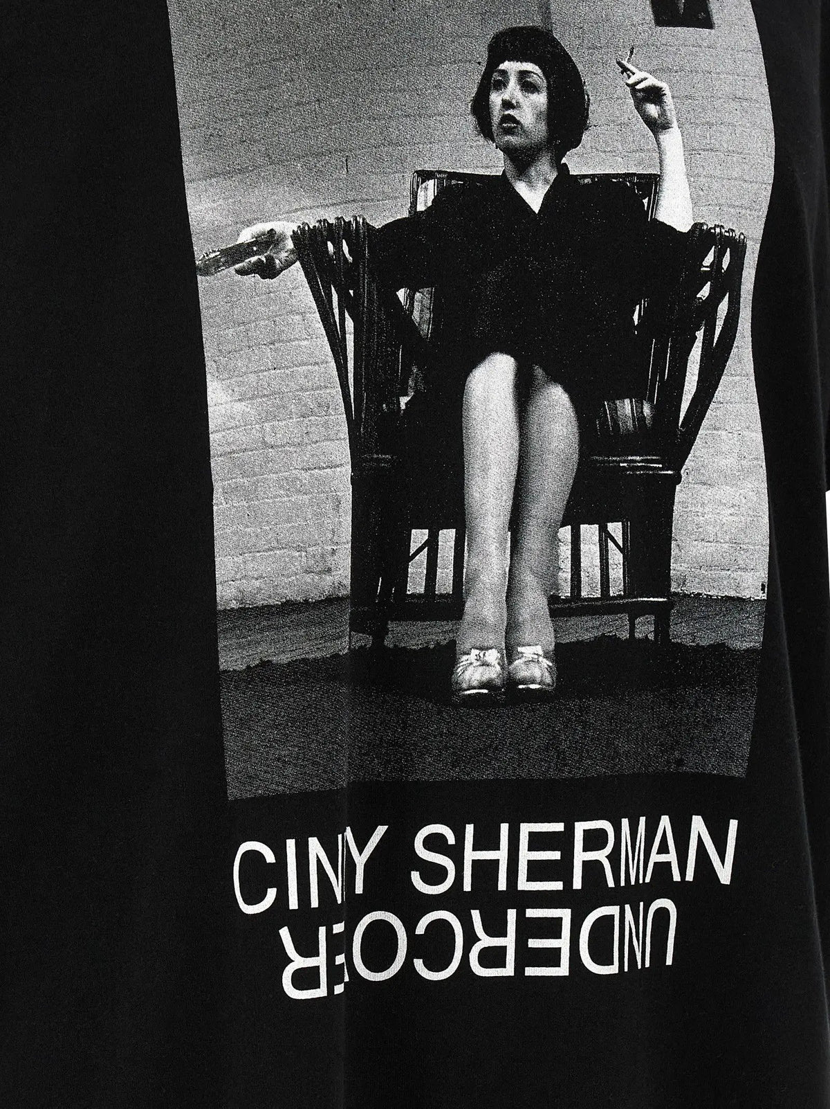 Undercover Black Cotton T-Shirt