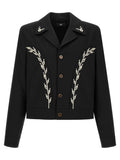 Amiri Black Polyester Full-Length Jacket