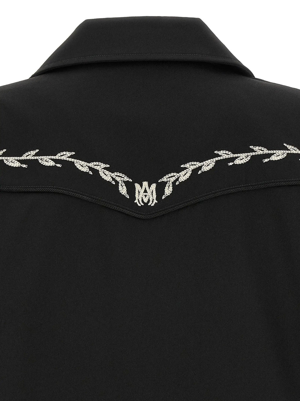 Amiri Black Polyester Full-Length Jacket