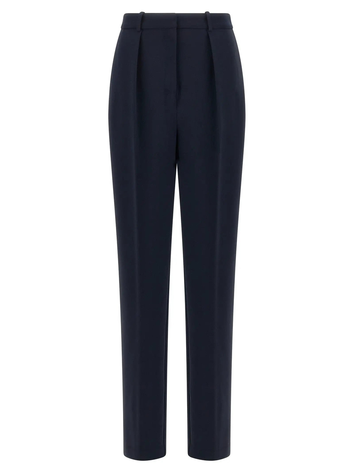 Pantalon habillé Elisabetta Franchi en polyester bleu