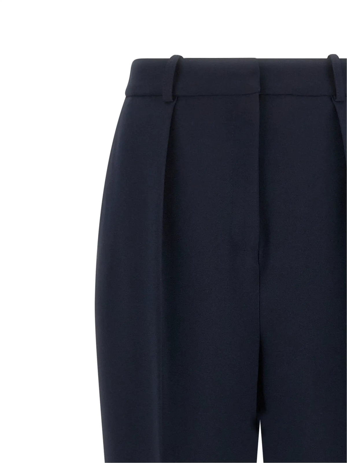 Pantalon habillé Elisabetta Franchi en polyester bleu