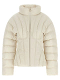 Elisabetta Franchi White Polyester Full-Length Jacket