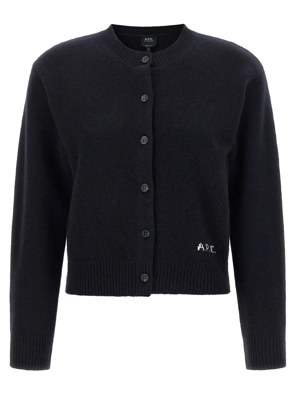 A.P.C. Blue Wool Cardigan