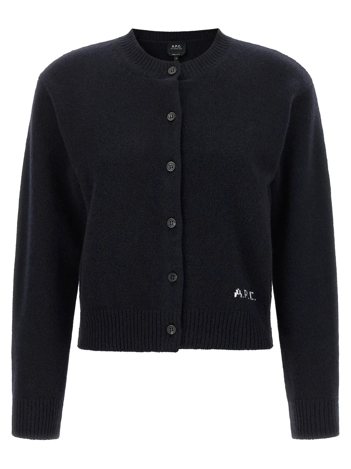 A.P.C. Blue Wool Cardigan