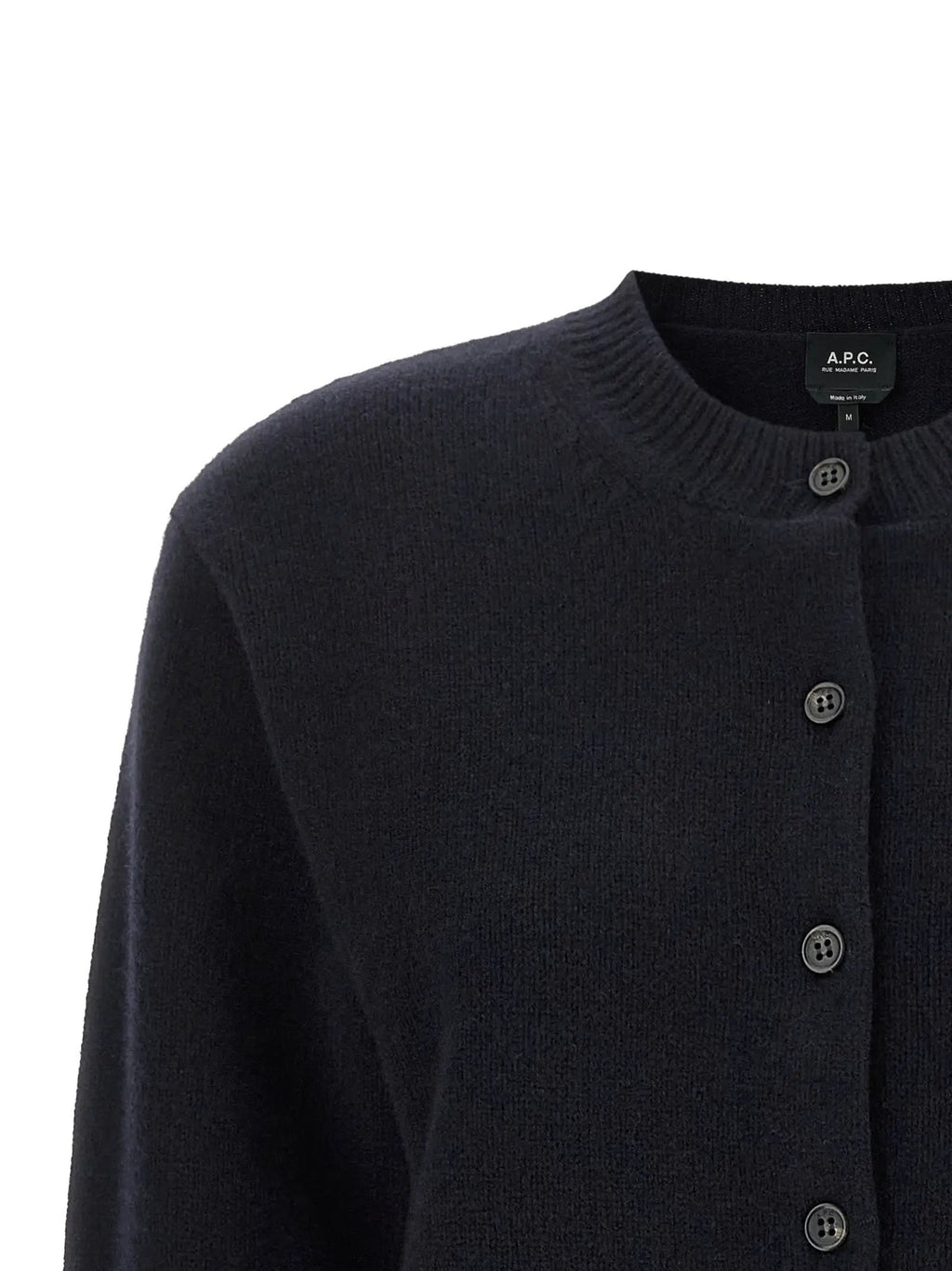 A.P.C. Blue Wool Cardigan