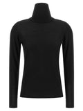 Max Mara Black Virgin Wool Cardigan