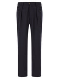 Incotex Incotex Blue Polyester Dress Pants