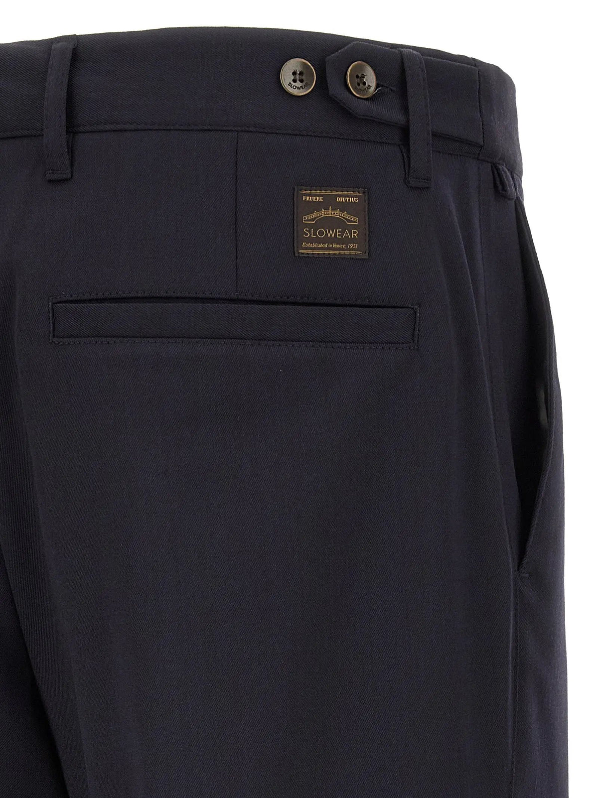 Incotex Incotex Blue Polyester Dress Pants