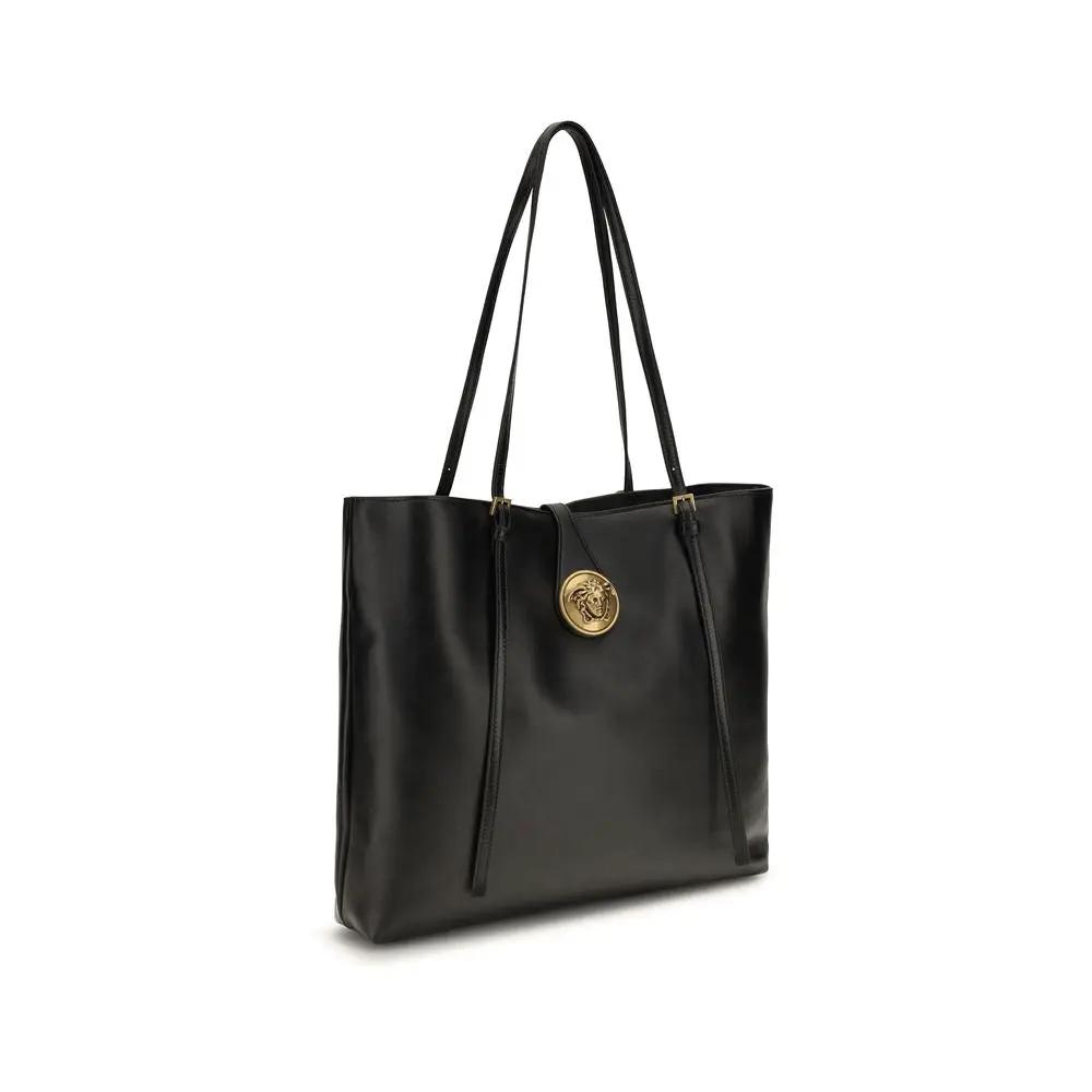 Versace Versace Black Lamb Ovis Aries Shoulder Bag