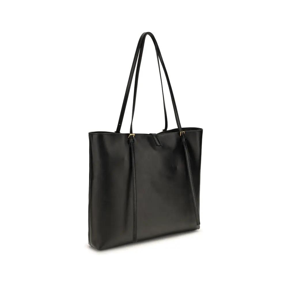 Versace Versace Black Lamb Ovis Aries Shoulder Bag