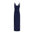 Versace Versace Blue Viscose Casual Dress