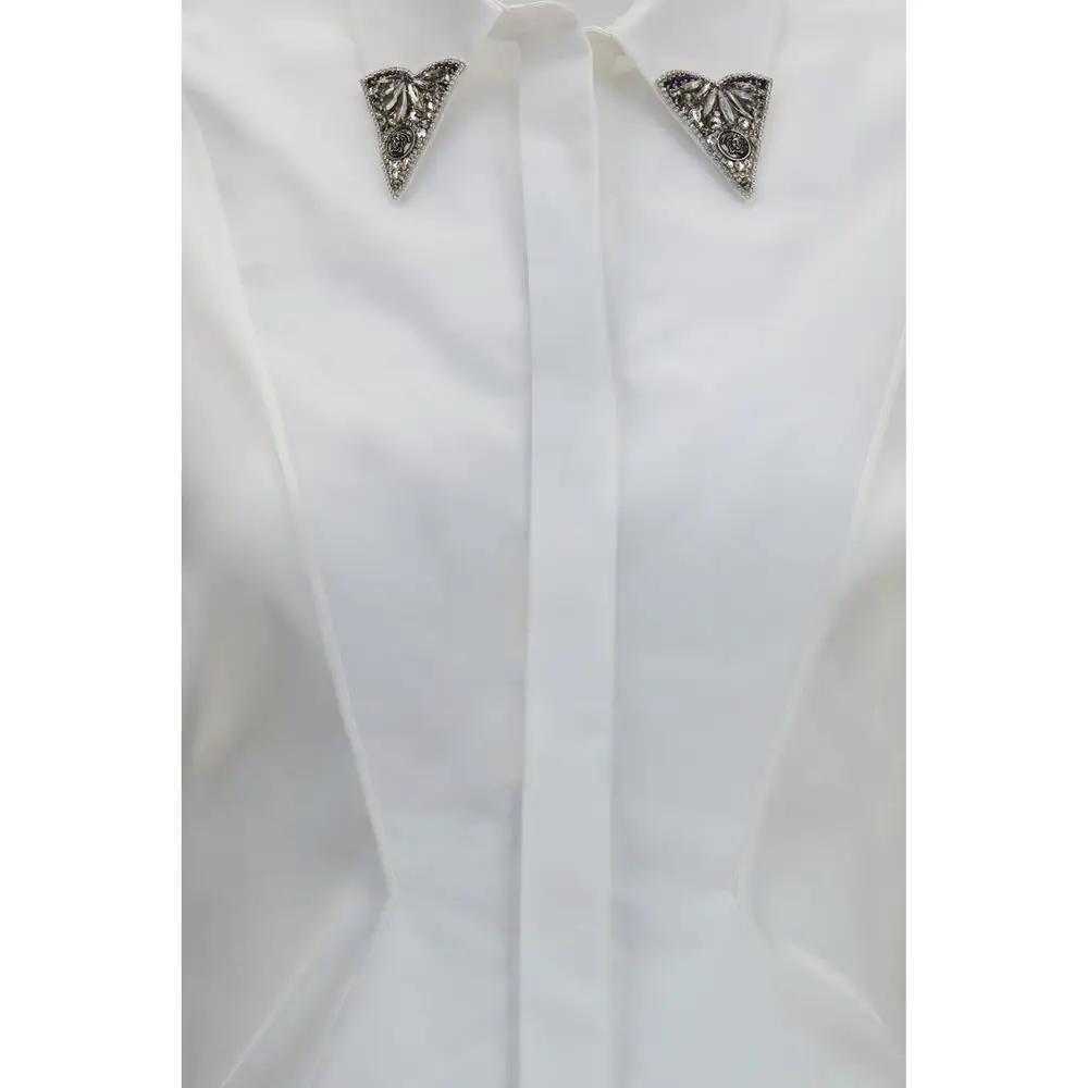 Versace Versace White Cotton Dress Shirt
