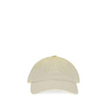 Ganni Ganni Beige Cotton Cap (Baseball Hat)