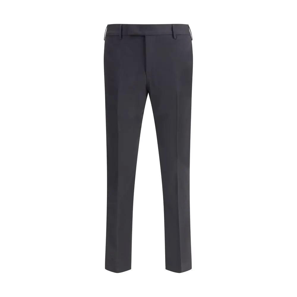 PT Torino PT Torino Black Wool Oves Aries Casual Pants