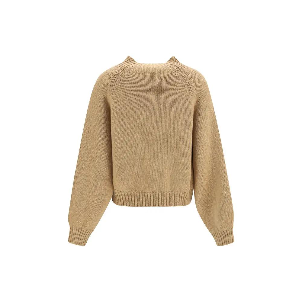 Khaite Beige Cashmere Sweater