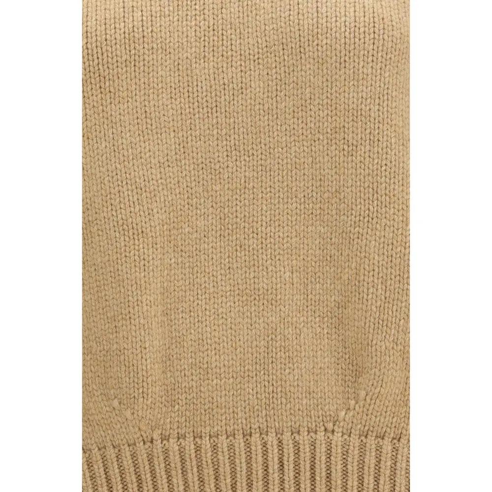 Khaite Beige Cashmere Sweater