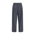 Brunello Cucinelli Gray Wool Oves Aries Dress Pants