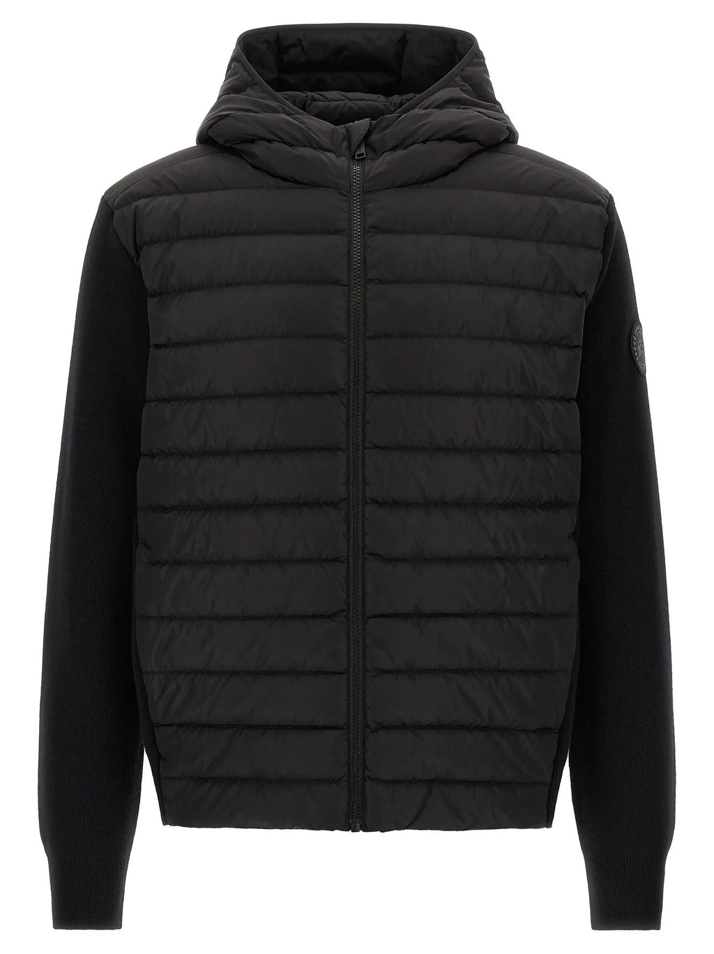 Canada Goose Black Wool Full-Length Jacket
