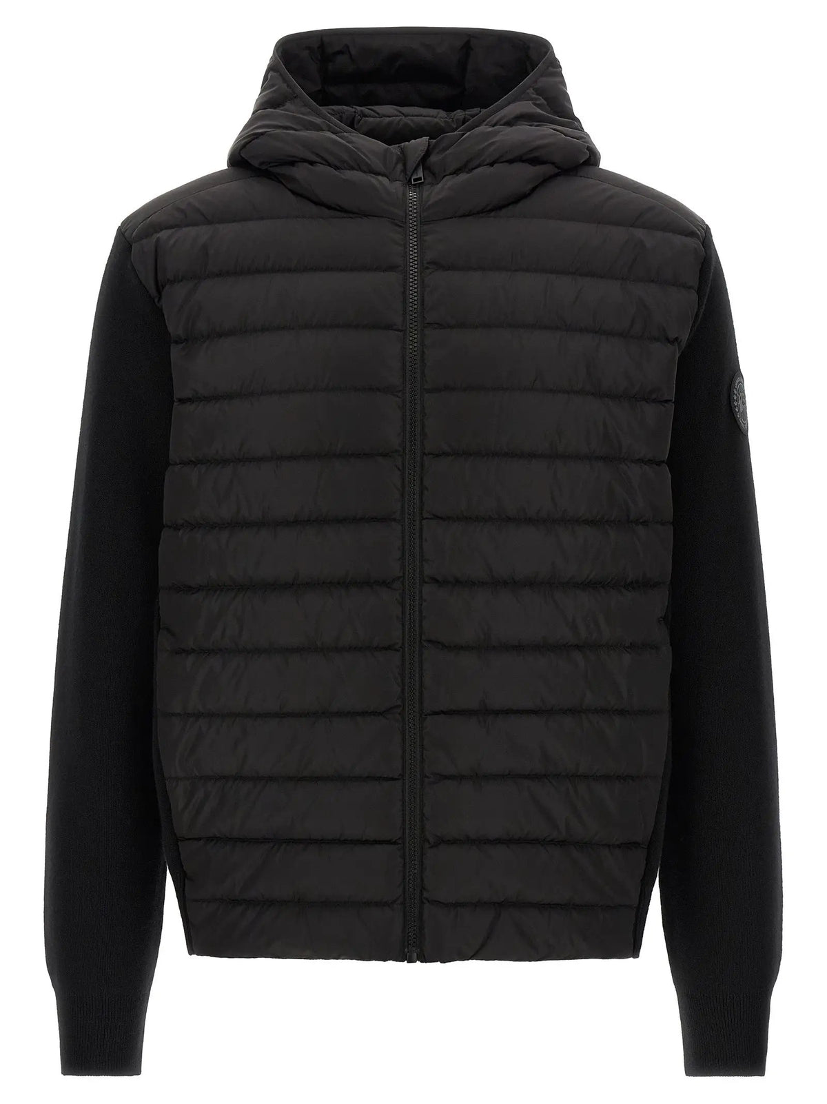 Canada Goose Black Wool Full-Length Jacket